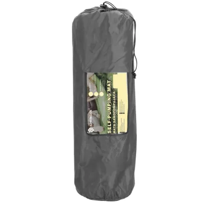 Samonafukovacia karimatka s vankúšom 193x66x3,5 cm SPRINGOS TERRA sivá