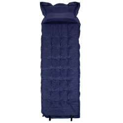 Samonafukovacia karimatka s vankúšom 193x66x3, 5 cm SPRINGOS TERRA modrá