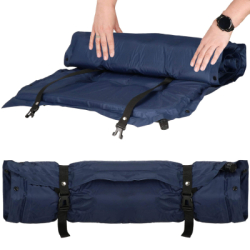 Samonafukovacia karimatka s vankúšom 193x66x3, 5 cm SPRINGOS TERRA modrá