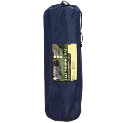 Samonafukovacia karimatka s vankúšom 193x66x3, 5 cm SPRINGOS TERRA modrá