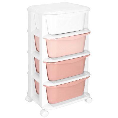 Skrinka na kolieskach 4 zásuvky SPRINGOS HA0212