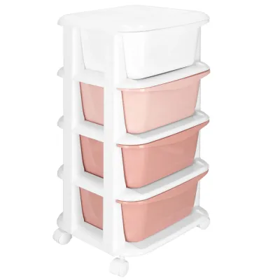 Skrinka na kolieskach 4 zásuvky SPRINGOS HA0212