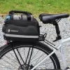 Taška na zadný nosič kolesa SPRINGOS BA0091 čierna