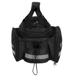 Taška na zadný nosič kolesa SPRINGOS BA0091 čierna