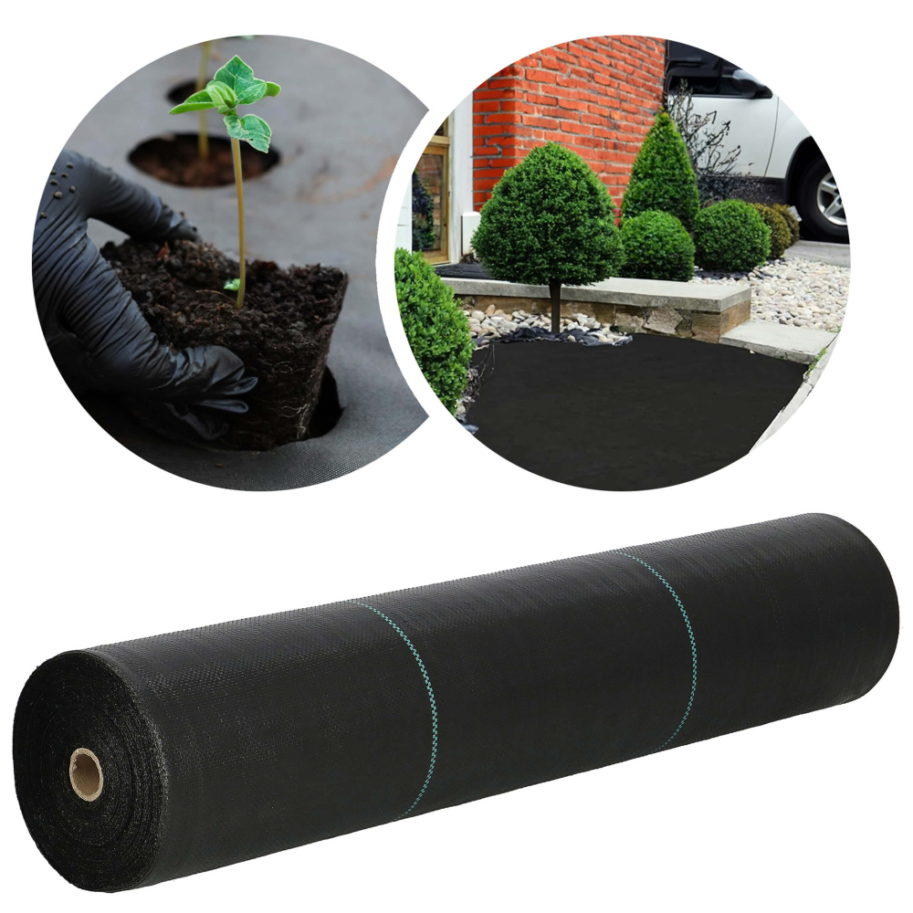 Agrotextília proti burine 1,1mx 50m ultra pevná SPRINGOS AG0047 čierna