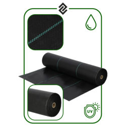 Agrotextília proti burine 1,1mx 50m ultra pevná SPRINGOS AG0047 čierna