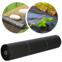 Agrotextília proti burine 1,1mx 50m ultra pevná SPRINGOS AG0047 čierna