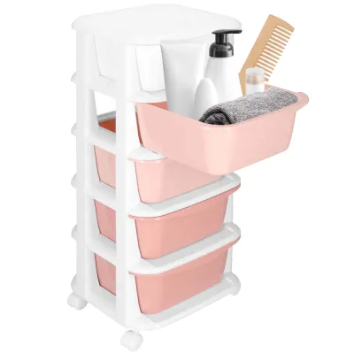 Skrinka na kolieskach 5 zásuviek SPRINGOS HA0211