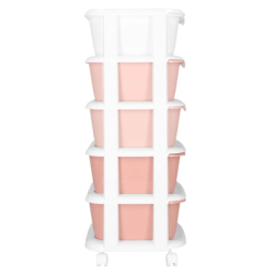 Skrinka na kolieskach 5 zásuviek SPRINGOS HA0211