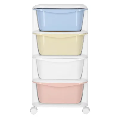 Skrinka na kolieskach 4 zásuvky SPRINGOS HA0214