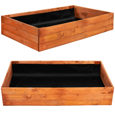 Vyvýšený záhon 120x84 cm drevený SPRINGOS GB0002