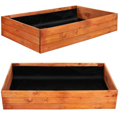 Vyvýšený záhon 120x84 cm drevený SPRINGOS GB0002