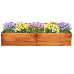 Vyvýšený záhon 140x84 cm drevený SPRINGOS GB0003