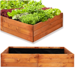 Vyvýšený záhon 140x84 cm drevený SPRINGOS GB0003