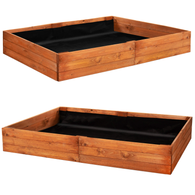 Vyvýšený záhon 240x84 cm drevený SPRINGOS GB0005