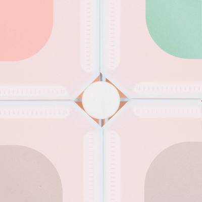 Detská modulárna skriňa SPRINGOS CUBBIE farebná