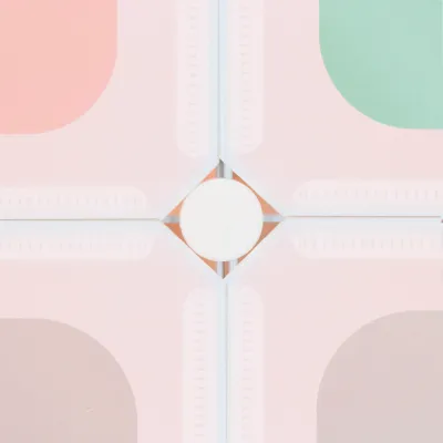 Detská modulárna skriňa SPRINGOS CUBBIE farebná