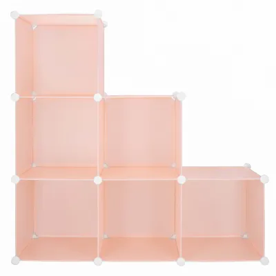 Detská modulárna skriňa SPRINGOS CUBBIE farebná