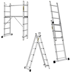 Multifunkčné lešenie 3m / 3,7m DRABEST ARD-2x6 HOME