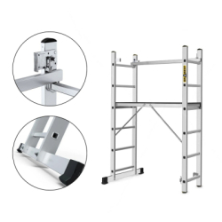 Multifunkčné lešenie 3m / 3,7m DRABEST ARD-2x6 HOME