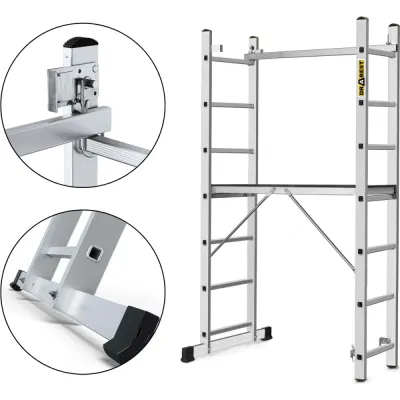 Multifunkčné lešenie 3m / 4,2m DRABEST ARD-2x7 HOME