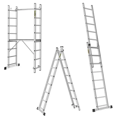 Multifunkčné lešenie 3m / 4,7m DRABEST ARD-2x8 HOME