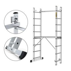 Multifunkčné lešenie 3m / 4,7m DRABEST ARD-2x8 HOME