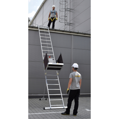 Strešný výťah s elektrickým navijakom 12,50 m DRABEST WT-12 PRO