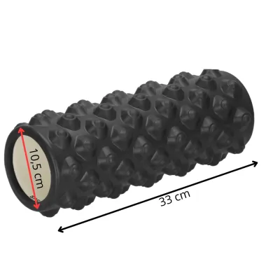 Masážny valec SPRINGOS MYOVA ROLLER čierny