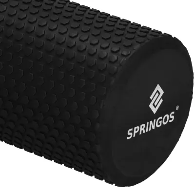 Masážny valec SPRINGOS RELAXA ROLLER čierny
