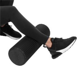 Masážny valec SPRINGOS RELAXA ROLLER čierny