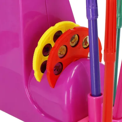 Kresliaci projektor 32 šablón + príslušenstvo SPRINGOS KG0031