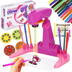 Kresliaci projektor 32 šablón + príslušenstvo SPRINGOS KG0031