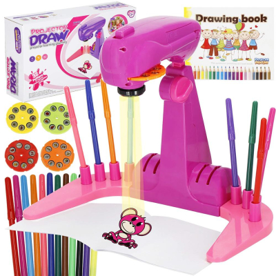 Kresliaci projektor 32 šablón + príslušenstvo SPRINGOS KG0031