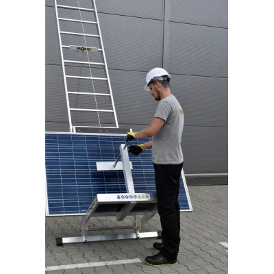 Stavebný výťah pre fotovoltaiku 12,5 m DRABEST WT-12-PV PRO