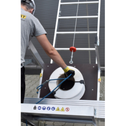 Stavebný výťah s vozíkom 12,5 m DRABEST WT-12-ST PRO