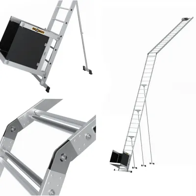 Stavebný výťah s vozíkom 12,5 m DRABEST WT-12-ST PRO