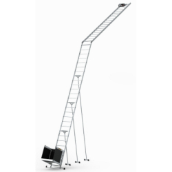 Stavebný výťah s vozíkom 12,5 m DRABEST WT-12-ST PRO