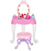 Detský toaletný stolík so zrkadlom + príslušenstvo 19v1 SPRINGOS DRESSER