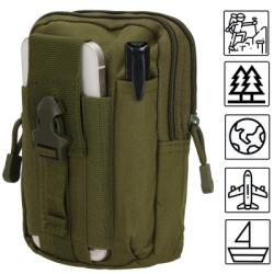 Ľadvinka na opasok pánska SPRINGOS CS0099 zelená