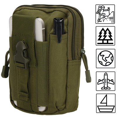 Ľadvinka na opasok pánska SPRINGOS CS0099 zelená