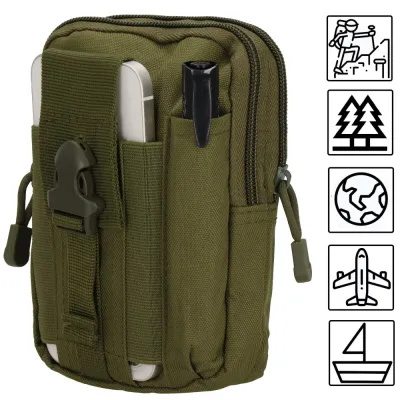 Ľadvinka na opasok pánska SPRINGOS CS0099 zelená