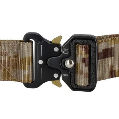 Vojenský taktický opasok SPRINGOS BATTLE CS0102 khaki hnedý