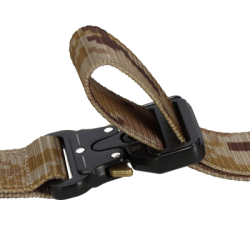 Vojenský taktický opasok SPRINGOS BATTLE CS0102 khaki hnedý