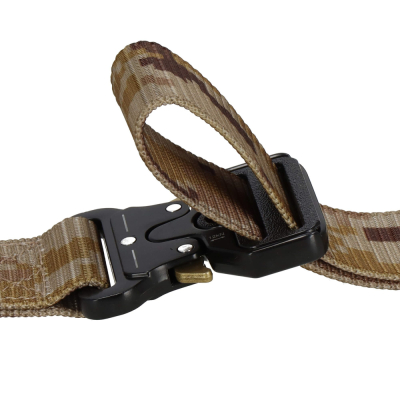 Vojenský taktický opasok SPRINGOS BATTLE CS0102 khaki hnedý