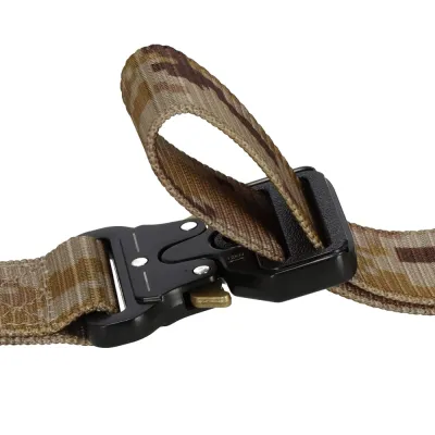 Vojenský taktický opasok SPRINGOS BATTLE CS0102 khaki hnedý