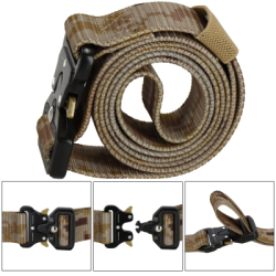 Vojenský taktický opasok SPRINGOS BATTLE CS0102 khaki hnedý