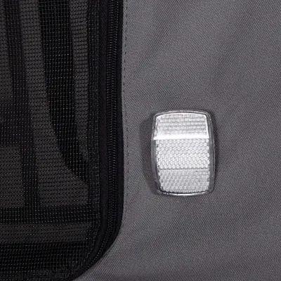 Vozík za bicykel pre psa SPRINGOS ROVERA sivý