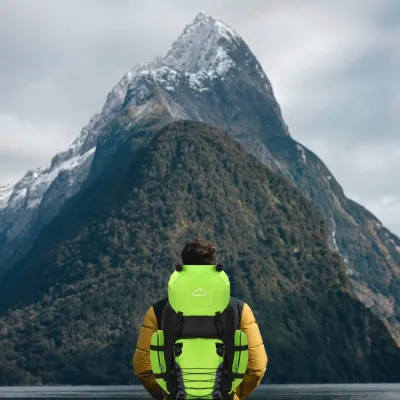 Trekový plecniak 90l SPRINGOS PEAK CS0131 zelený