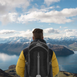 Trekový batoh 60l SPRINGOS VENTURE CS0132 čierny